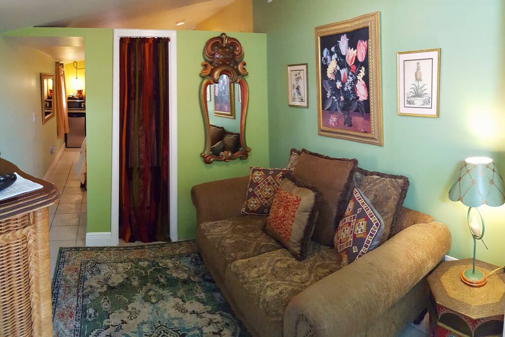 TV and sitting room