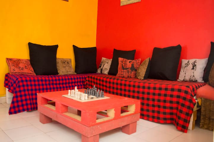 colourful and relaxing home