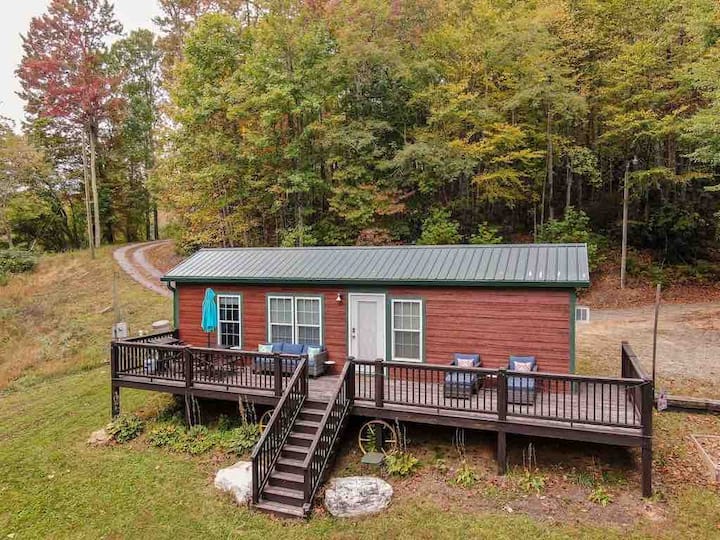 Little Red's Cottage Tiny houses for Rent in Vilas, North Carolina, United States Airbnb