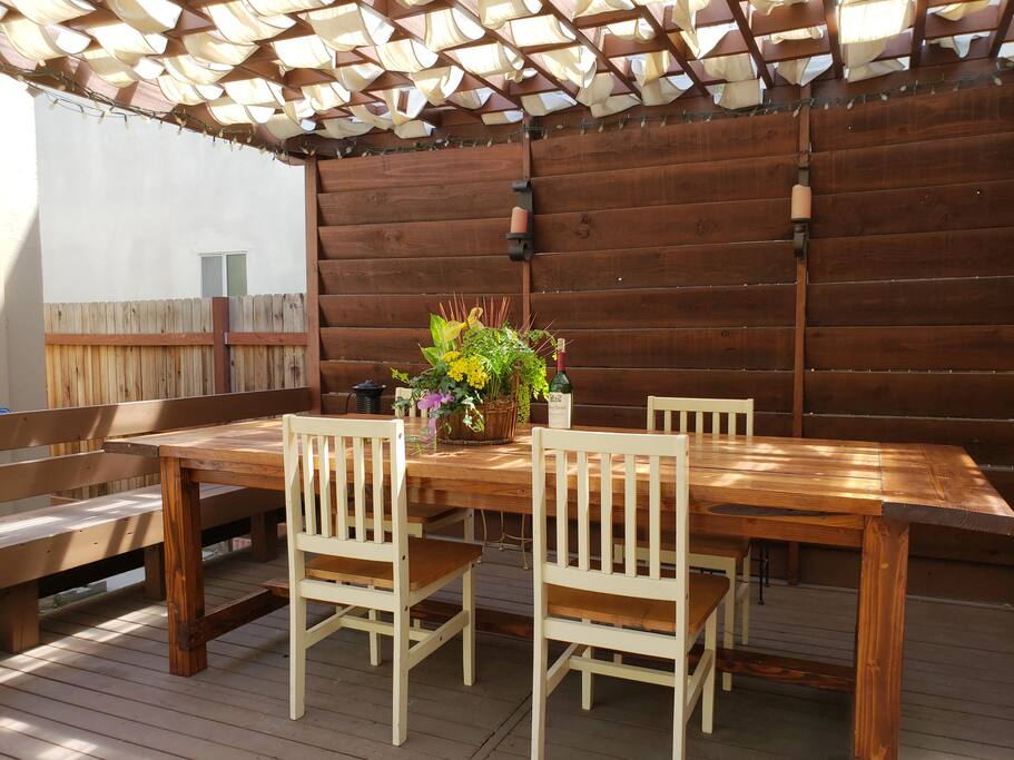 Back patio