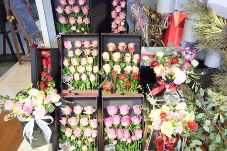 【,15分钟到虹桥火车站机场和20分钟到徐家汇!周小姐的花房【预定有惊喜】地铁站楼上 鲜花复式阳光房