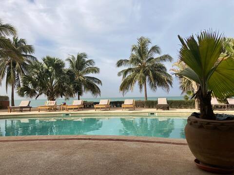 Large villa by the sea