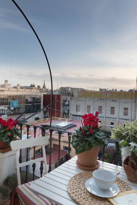 small terrace