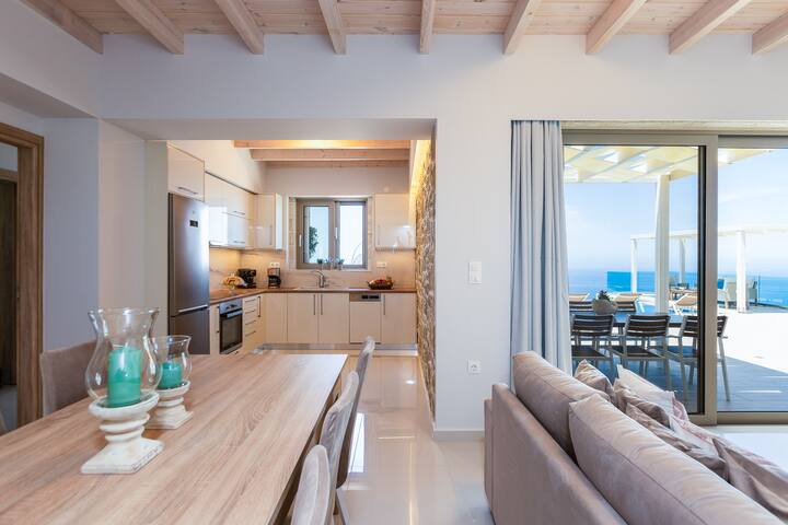 Villa Bonsai, pool, sea view, BBQ, luxury, quiet gallery image 3