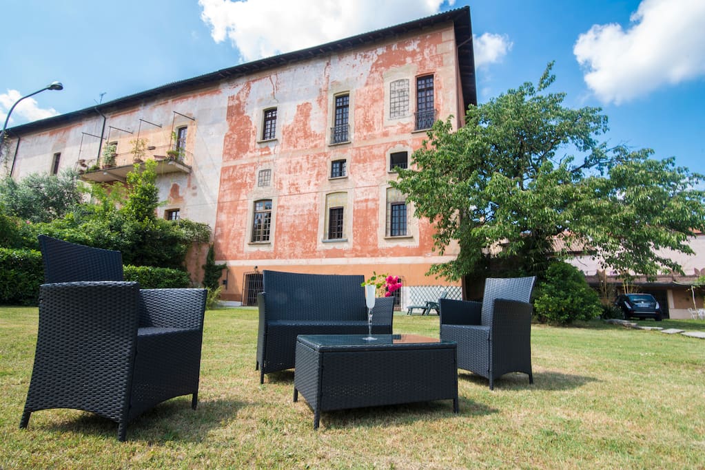 Giardino dove potersi rilassare dove bere una tazza di thè o un caffè