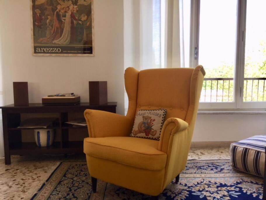 The living room