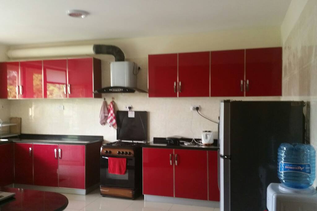 Kitchen area.