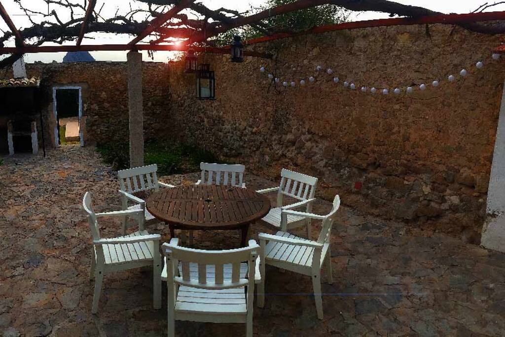 Patio privado