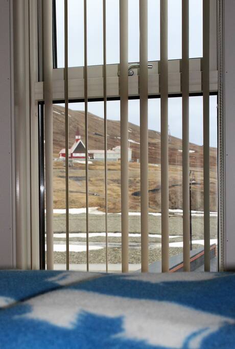 Nice view from the bedroom