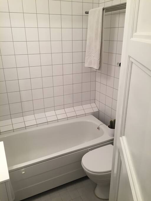 Bathroom with tub