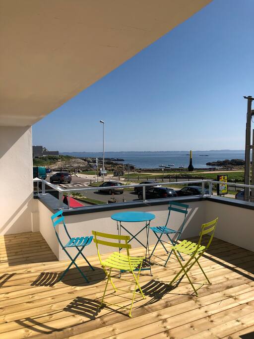 Terrasse vue Mer