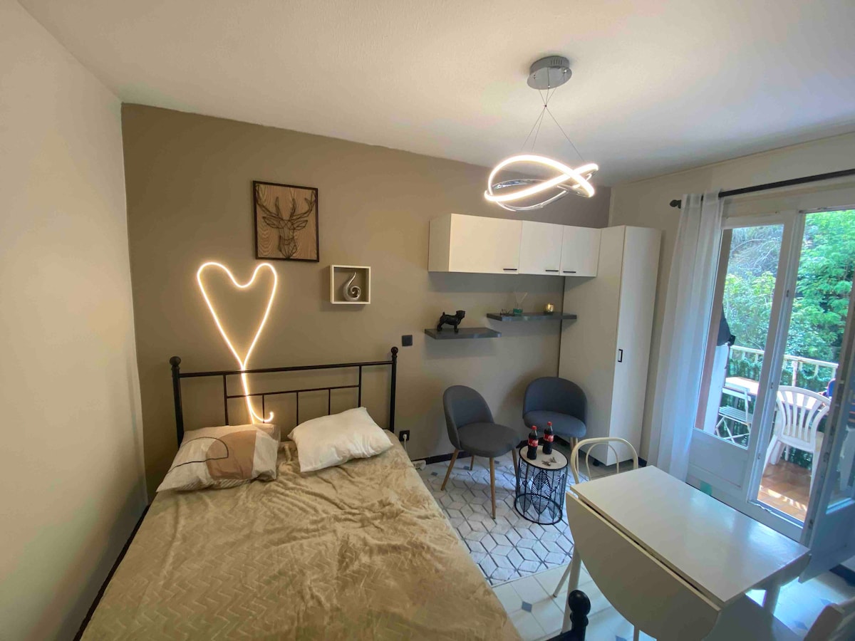 Airbnb performant: Cozy apartment à Amélie Les Bains Palalda