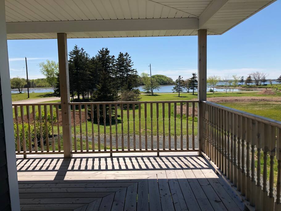View from deck