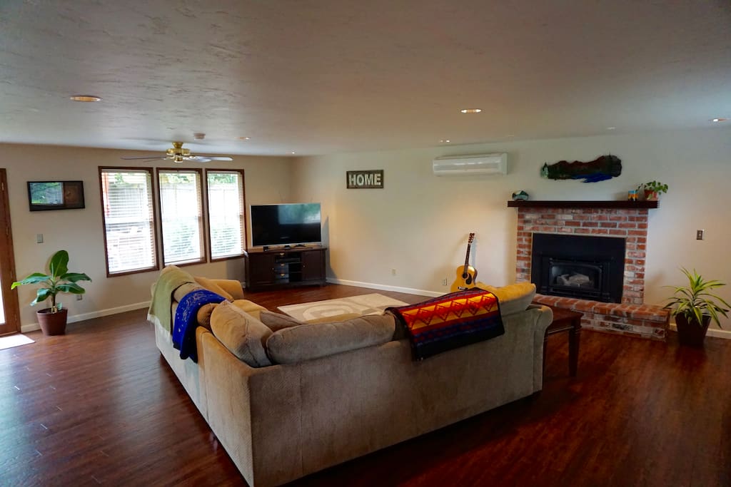 Large and Open Living Room