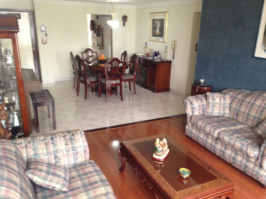 Sala Comedor con Chimenea
