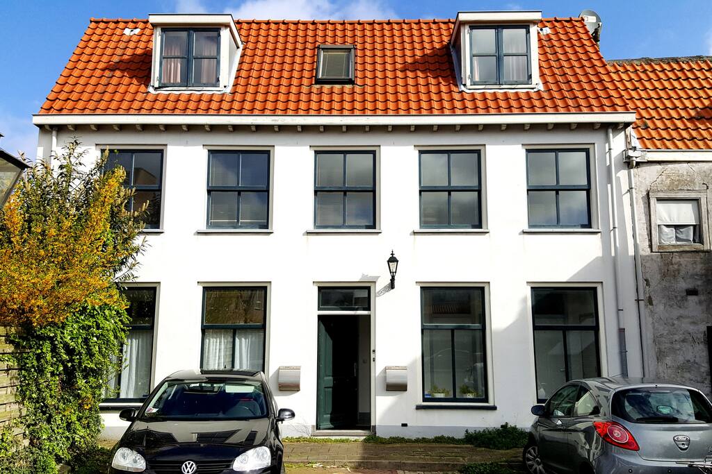 Front of the building