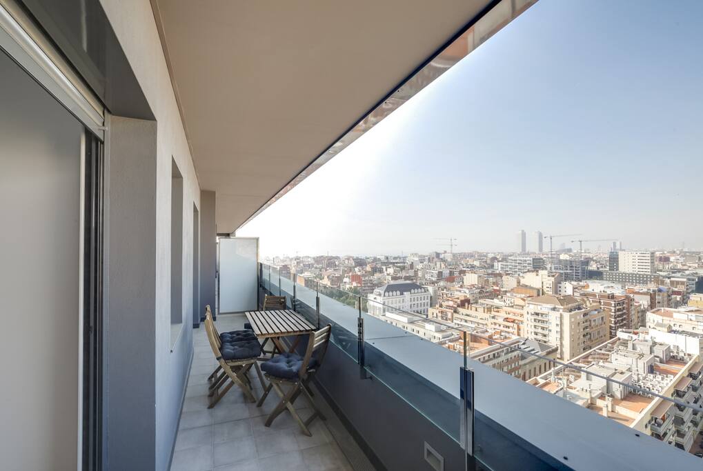 Terrace with fantastic views