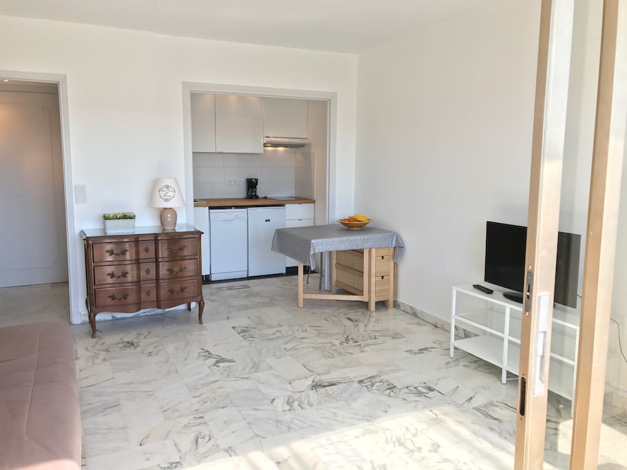 Open plan kitchen