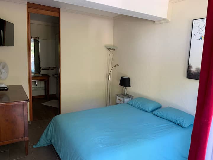 中庭の一番下の寝室