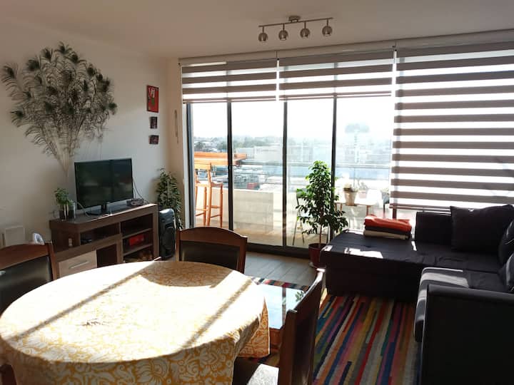 Apartment in downtown Rancagua with all the comforts and privileged location.
