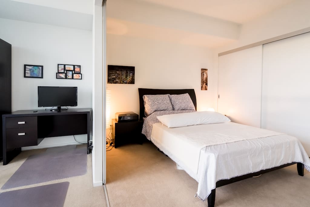 Attached Bedroom and Den