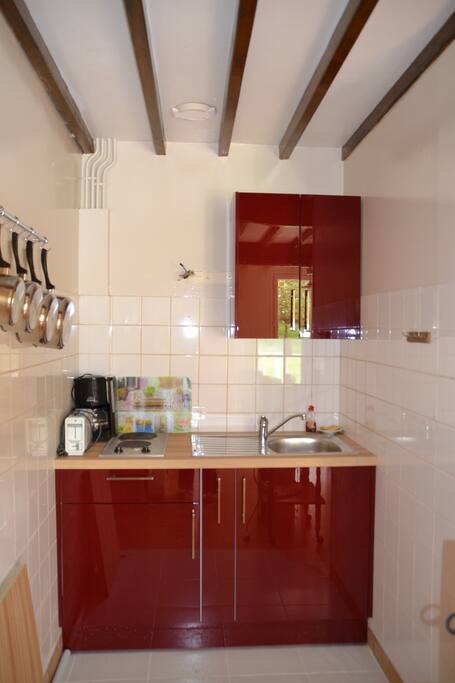 Le coin cuisine,
