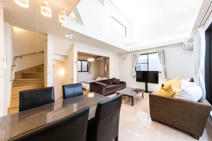 Atrium,8min Skytree & Sta. 4BR 96㎡ CarPark/JP yard gallery image 4