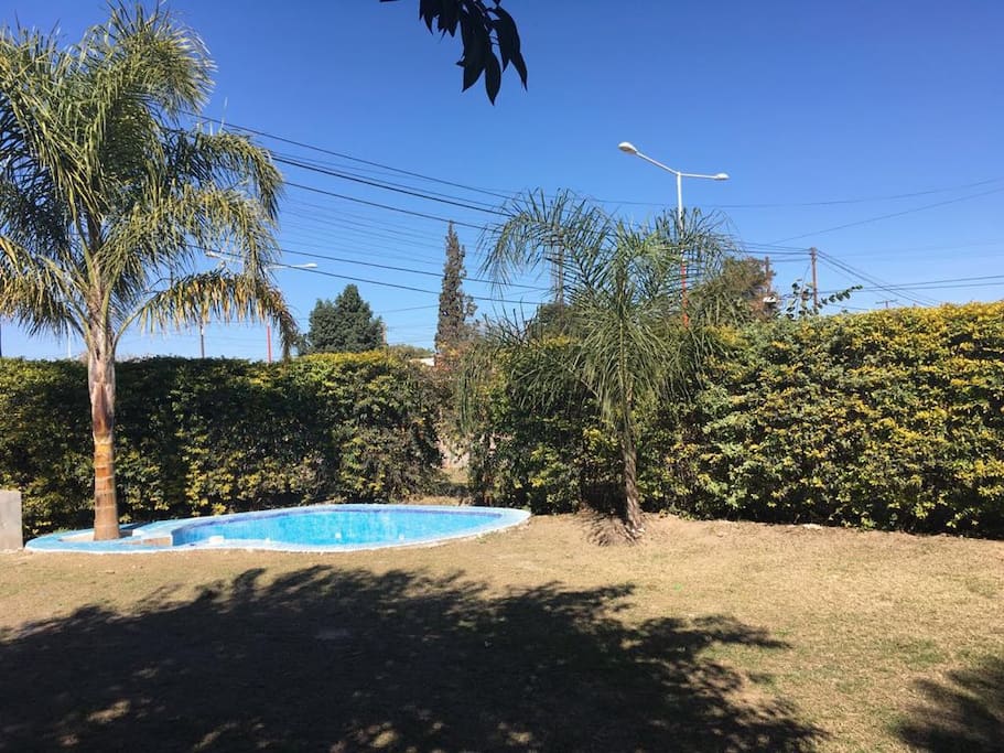 Jacuzzi con agua termal