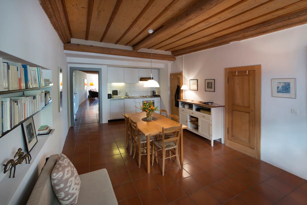 La Galerie, cuisine-salle à manger