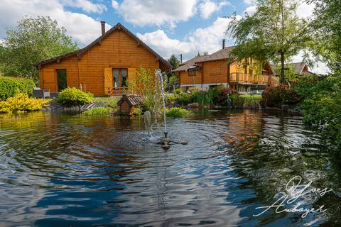 Charming La Zaubette waterfront chalet
