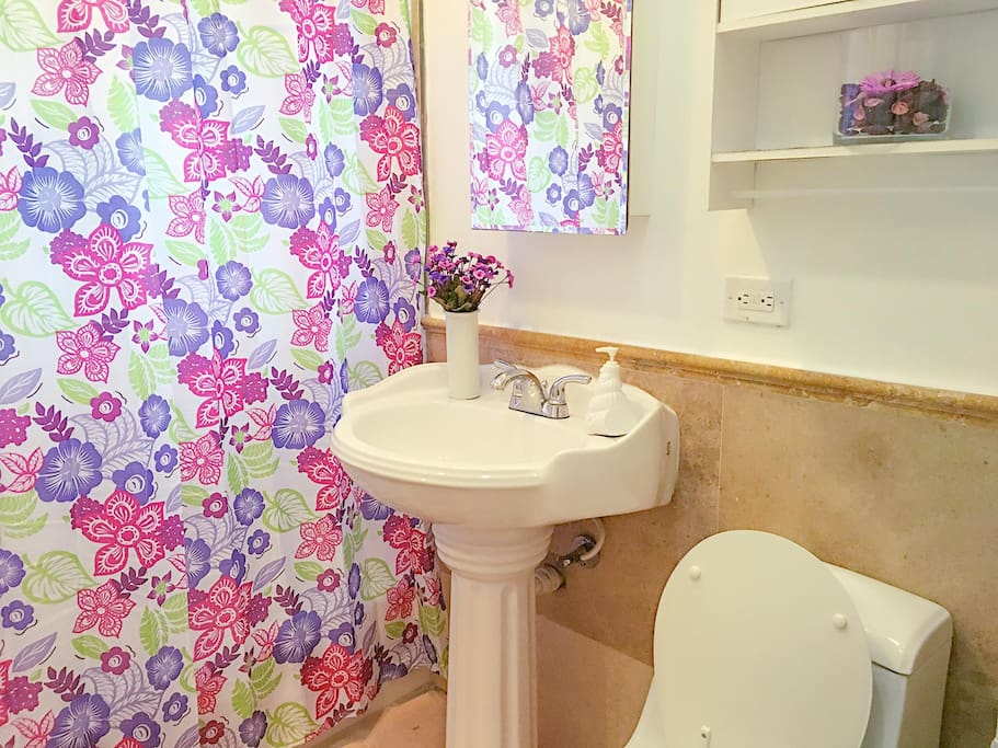 The bathroom