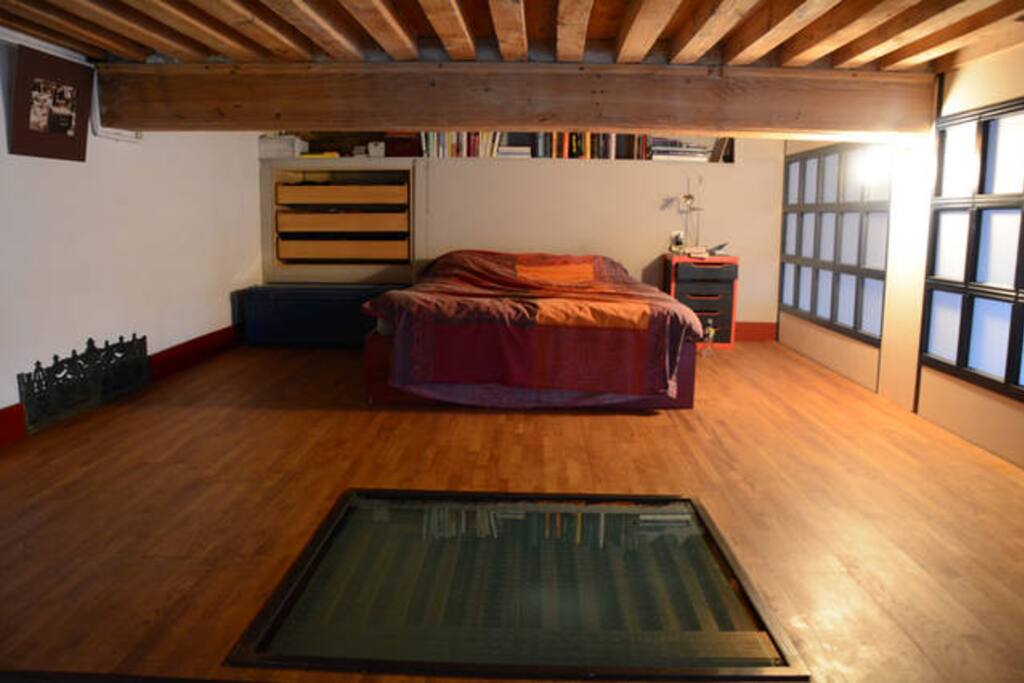 The bedroom