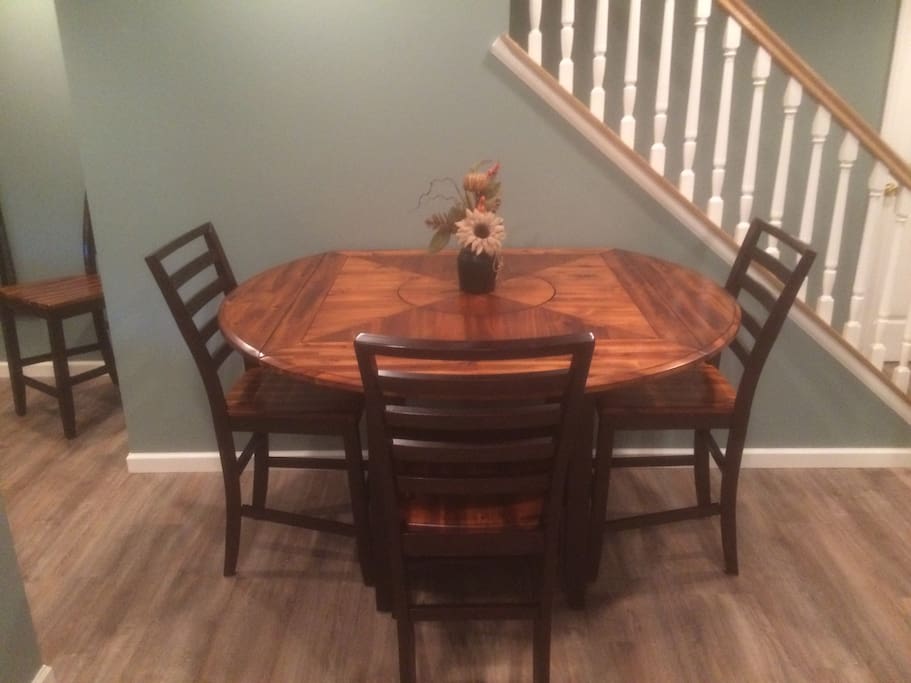 Dining table with 4 chairs