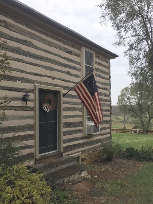 Imagine the history this cabin has seen!