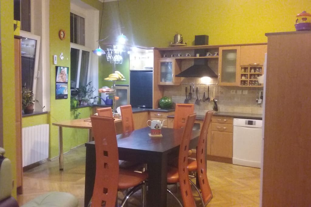 big kitchen