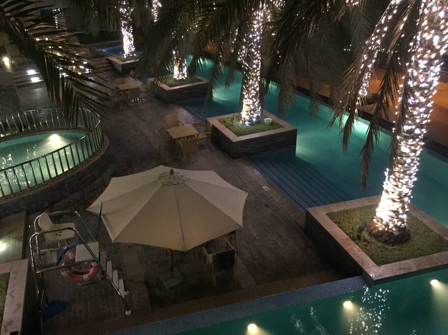 Pool area