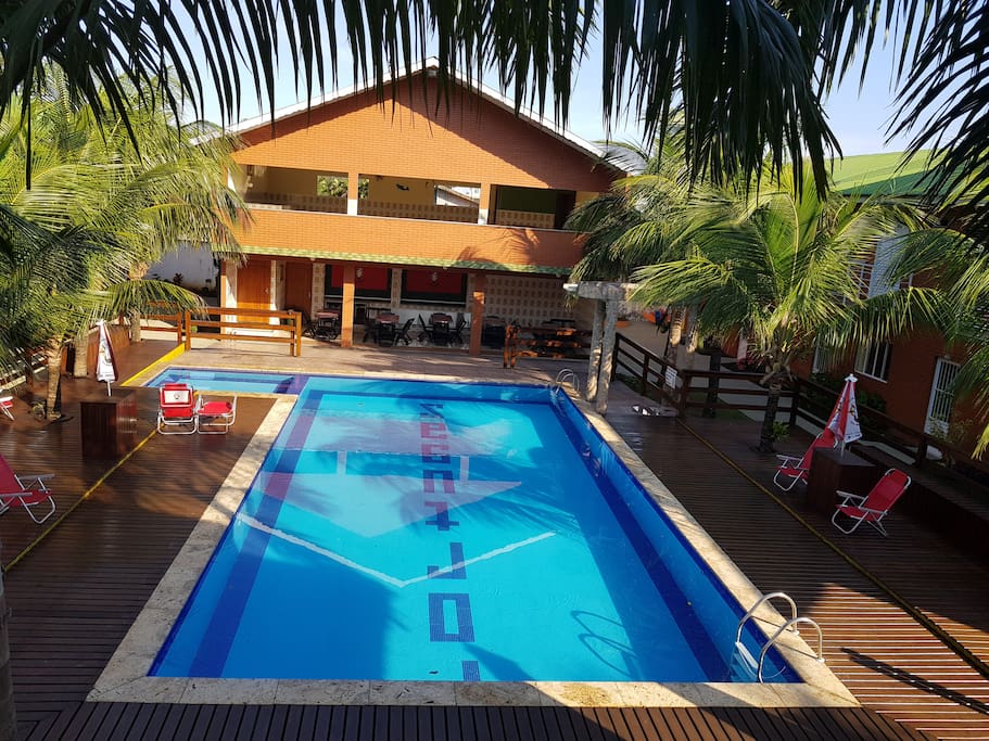 Área da Piscina