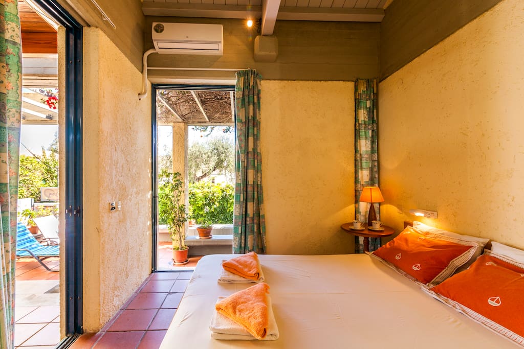 Master Bedroom with access to the patio