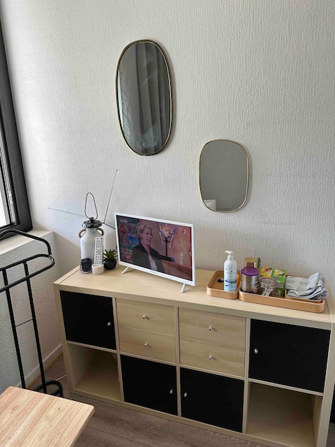 Successful Airbnb property: Studio kitchen bathroom in Grenoble