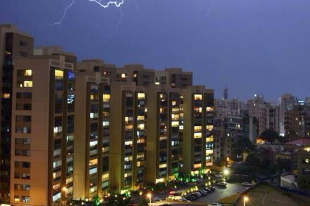 Abraj Towers at Night