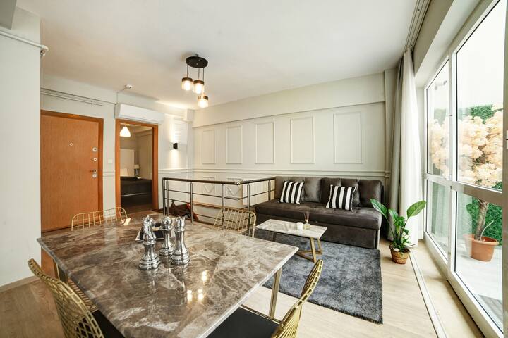 Modern Basement Duplex with Garden in Şişli gallery image 3