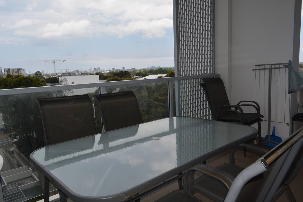 Breakfast Table on Balcony