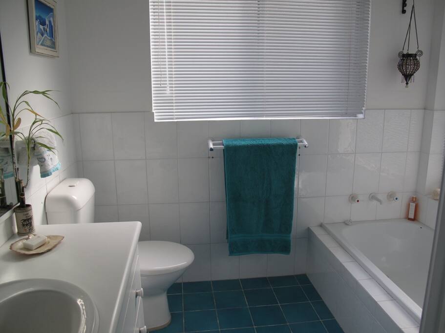 separate bath & shower