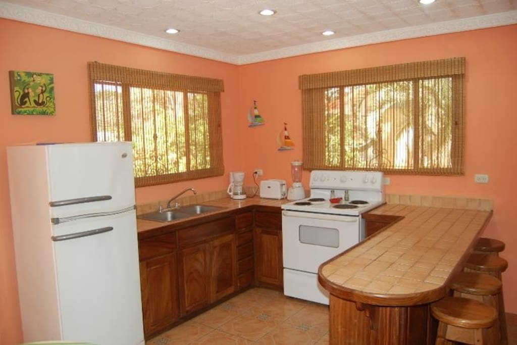 Fully equipped kitchen