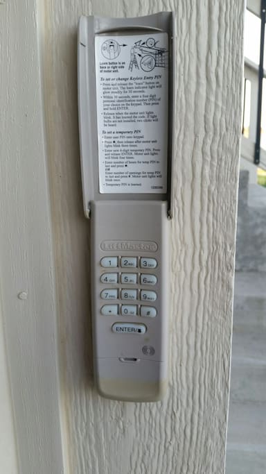 Garage code will be given to you prior to your arrival. Please use this to get into the house.