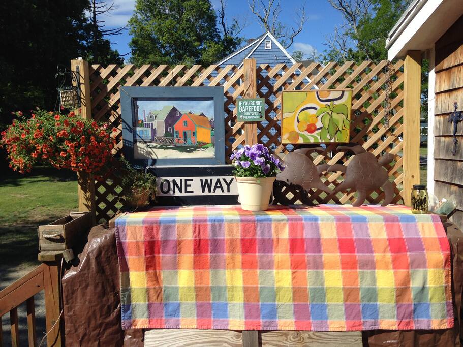 Sunny and colorful inside and out!
