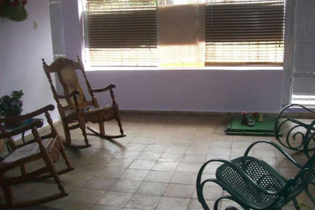 Terraza con excelente brisa