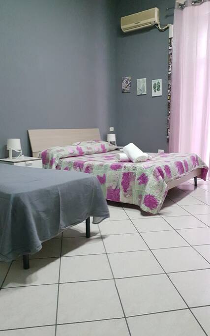 Letto matrimoniale e letto singolo