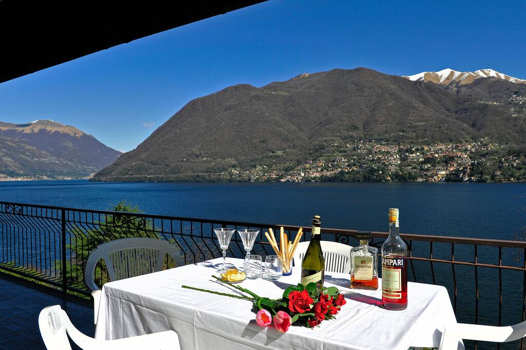 Private terrace with amazing views
