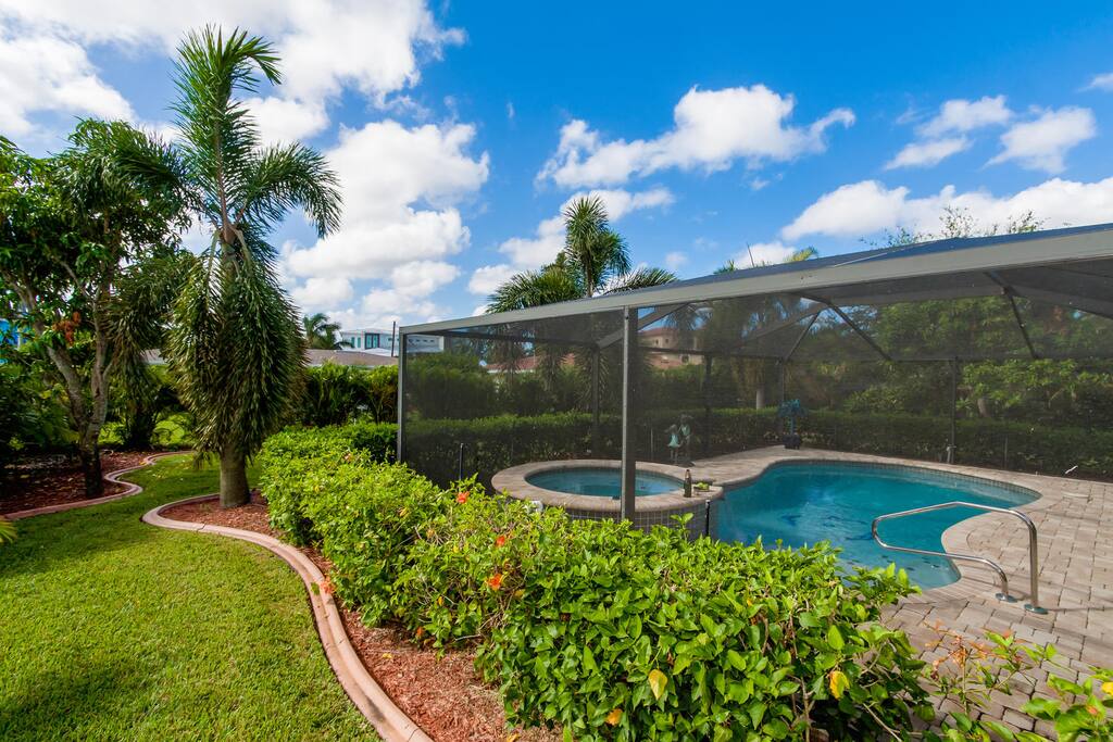 Heron House Pool Area